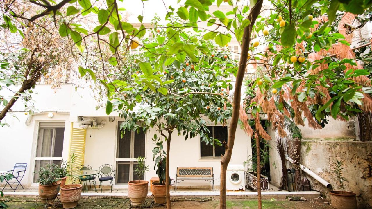 Quiet And Central Flat With Private Backyard Garden Atenas Exterior foto